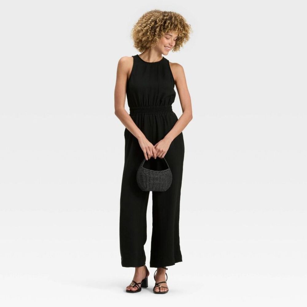 NWT Black Jumpsuit - Picture 3 of 5
